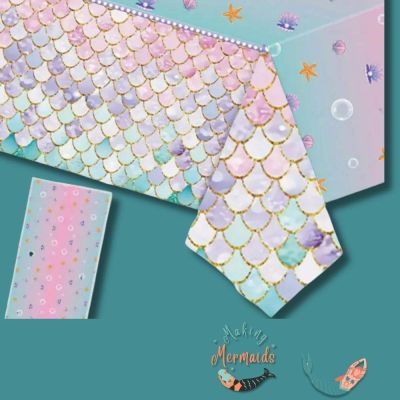 Mermaid Party Tablecloth