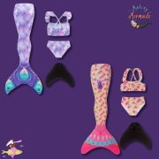 Hippie Mermaid Splash Tail with Bikini