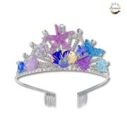 Mermaid Silver Tiara