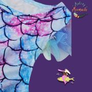 Shimmering Mermaid Dress with Tulle Skirt
