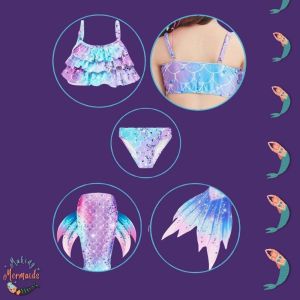 Sparkling Bubble Mermaid Splash Tail