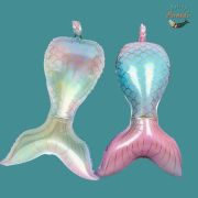 20pc Themed Balloon Set with two Mermaid Tails