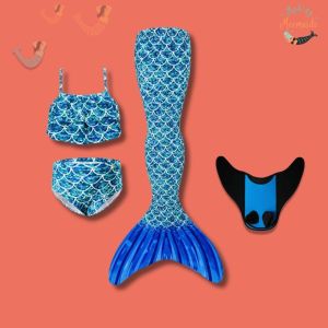 Sequin Pattern Fish Scale Pattern Mermaid Splash Tail