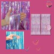 Glitter Saturated Fringe Backdrop
