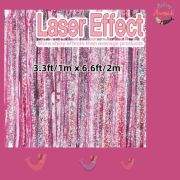 Glitter Saturated Fringe Backdrop