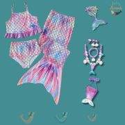 10pc Pink Delight Mermaid Tail Cosplay Pack