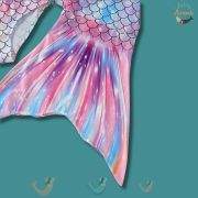 10pc Pink Delight Mermaid Tail Cosplay Pack