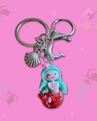 Free – Mermaid charm clip locket