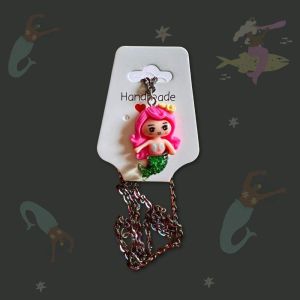 Free – Anime Mermaid Charm Necklace