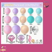167pc Underwater Themed Balloon Set