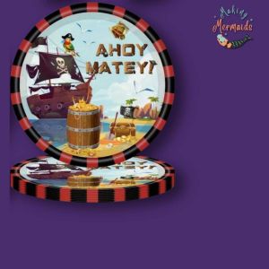 PIRATE dinner plates