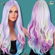 Water Rainbow Long Mermaid Wig
