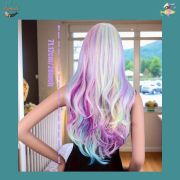 Water Rainbow Long Mermaid Wig