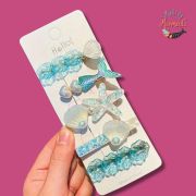 5 pcs Barrette Mermaid Hair Clips