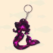 Ocean Glitter Keychains