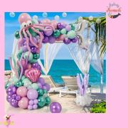 142pc Underwater Garden Themed Balloon Set