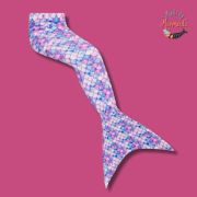 High Stretch & Stylish Fish Scales Pattern Mermaid Tail