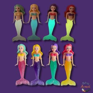 Luminous Mermaid Pool Dolls