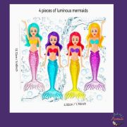 Luminous Mermaid Pool Dolls