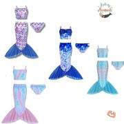 3pc Mermaid Outfit for Little Ones