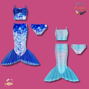 3pc Mermaid Outfit for Little Ones