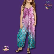 Girls Mermaid Jumpsuit