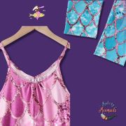 Girls Mermaid Jumpsuit