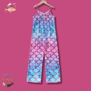 Girls Mermaid Jumpsuit