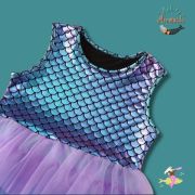 Layered Tulle Mermaid Dress