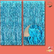 Blue Waves Long Fringe Backdrop