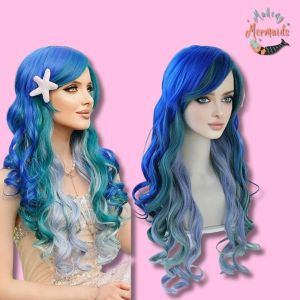 Aquamarines Mermaid Wig