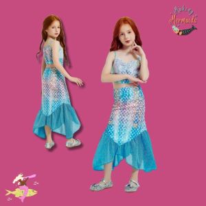 3pc Mermaid Outfit for Little Ones