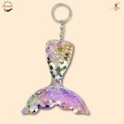 Ocean Glitter Keychains