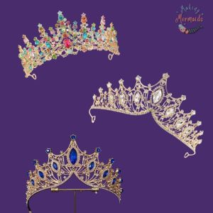 Mermaid Golden Tiara