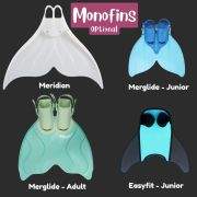 Mermaid monofin range at Making Mermaids - New Zealand