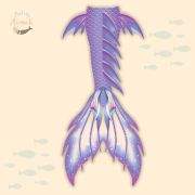 Magical-dream performance mermaid tail