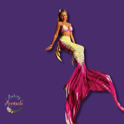 Adult Mermaid Tail set with Side Fins