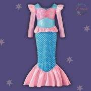 Girls Winter Mermaid Dress