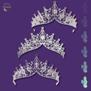 Silver Mermaid Tiara