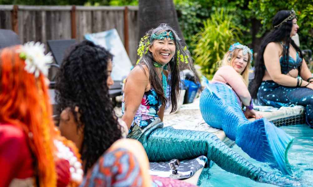 Mermaid meetups with making mermaids - New Zealand (2)